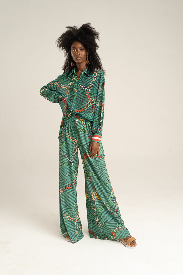 Ashinor Chain Print Lounge Set