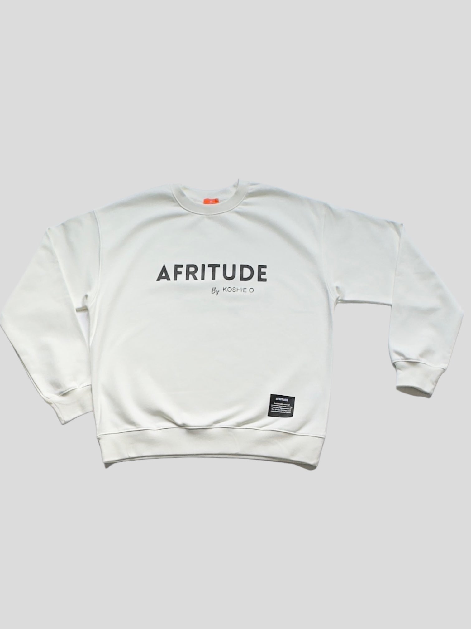 AFRICA UNITE CREW NECK WHITE