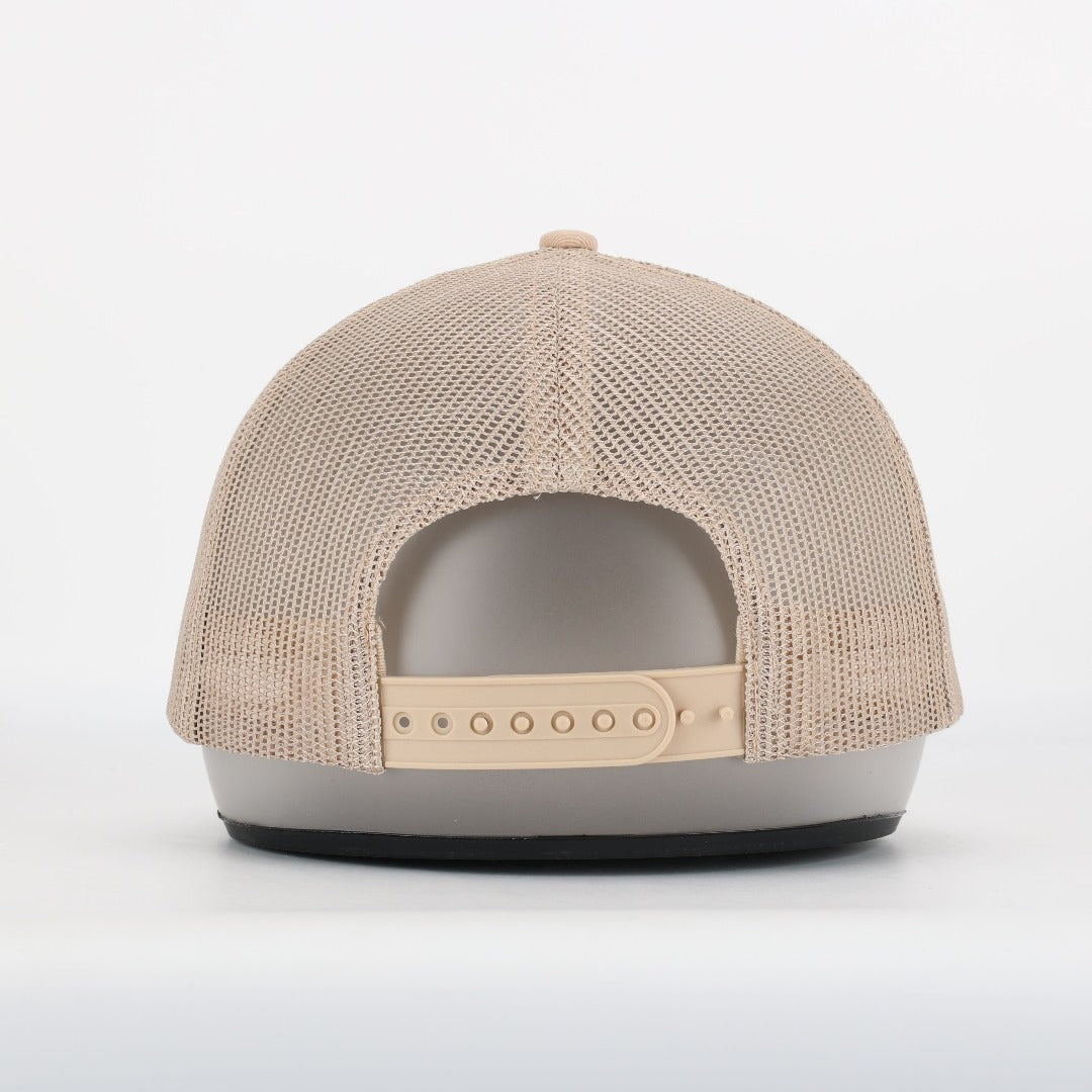 Afritude Monogram Trucker Hat Sand