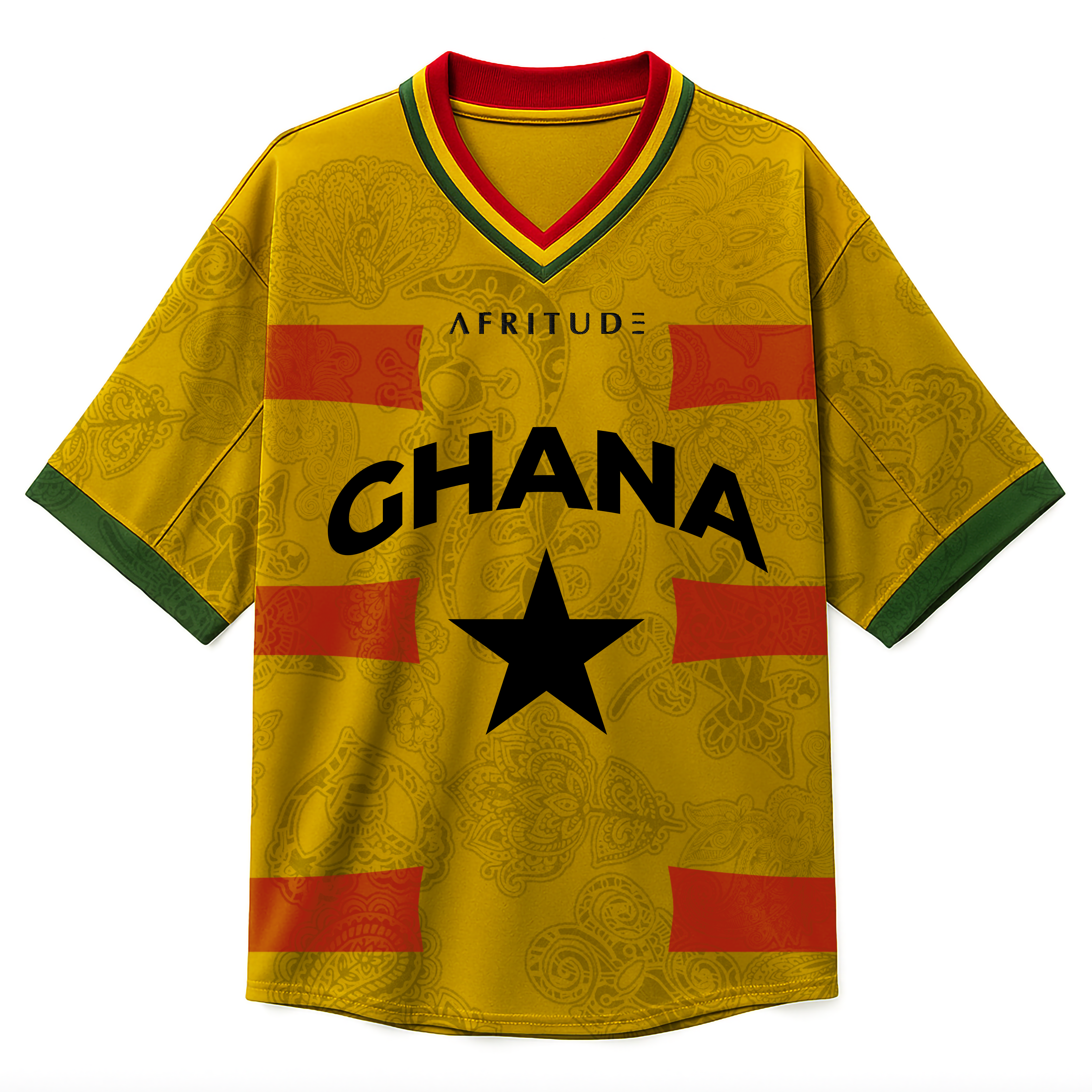 Ghana Jersey | Premium African Football Streetwear – AFRITUDE