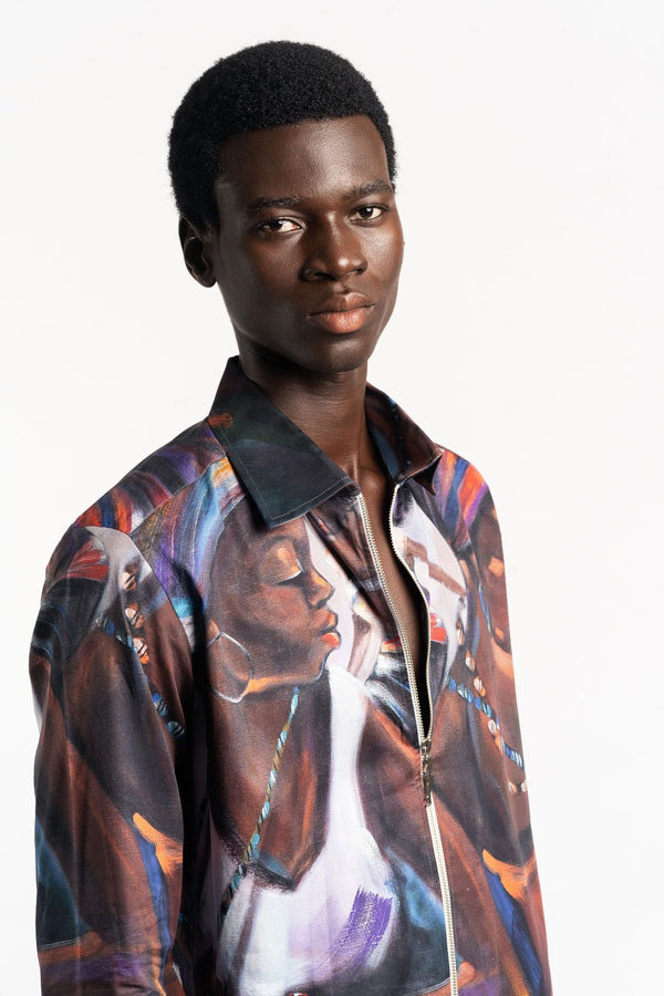 African Luxury Clothing | Kimonos and Men's Luxury Shirts | Koshieo ...
